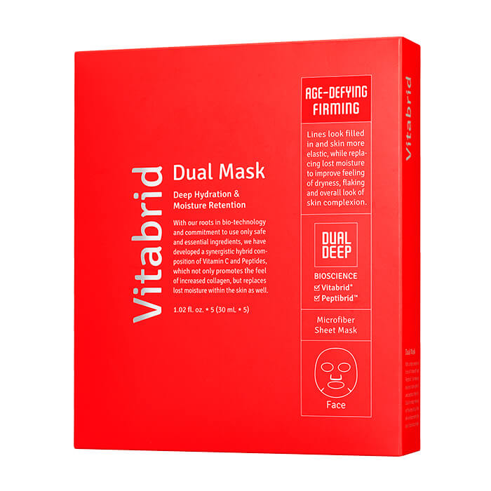 Набор масок Vitabrid C12 Dual Mask Age-defying & Firming (5 шт)