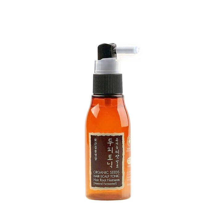 

Тоник для кожи головы Whamisa Organic Seeds Hair Scalp Tonic For Hair Root Nutrients, Тонер для ухода за кожей головы на основе ферментов семян растений