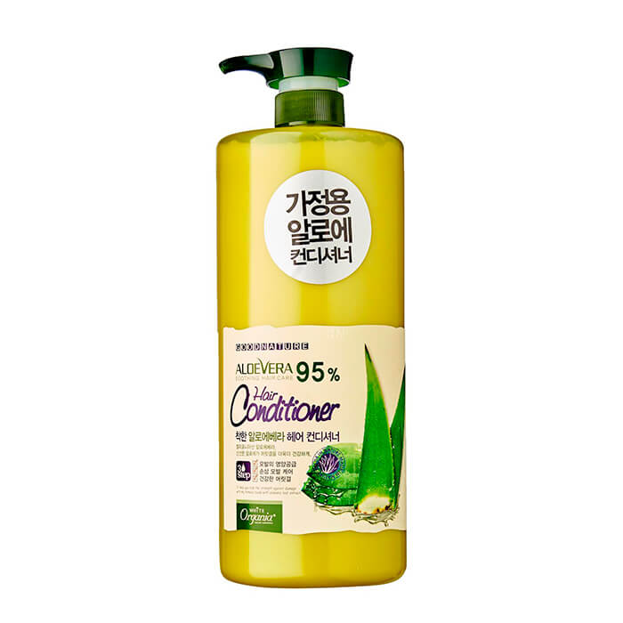 

Кондиционер для волос White Organia Aloe Vera 95% Hair Conditioner, Кондиционер для волос с 95% экстрактом калифорнийского алоэ вера