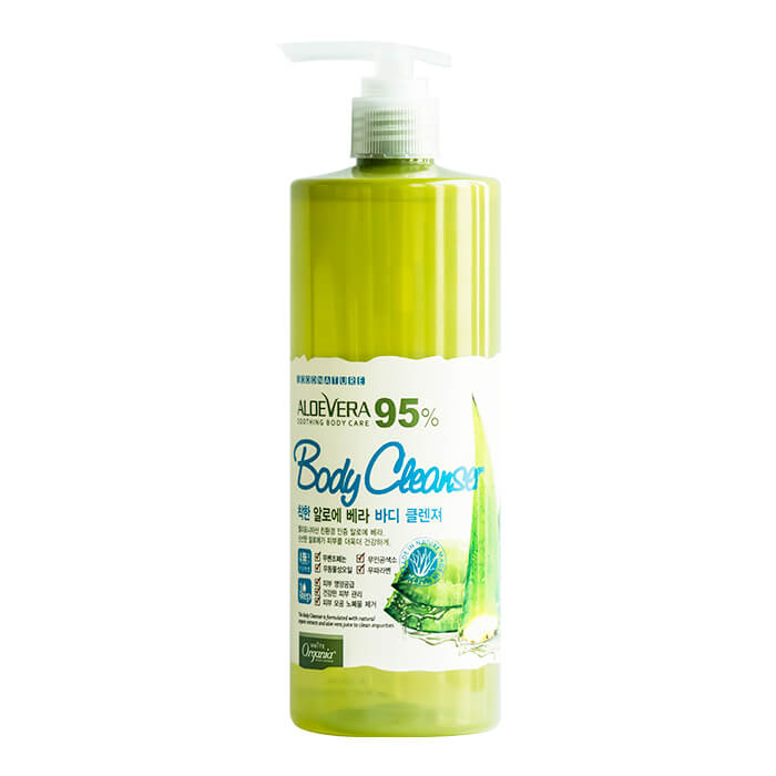 Очищающий гель White Organia Aloe Vera 95% Soothing Body Cleanser