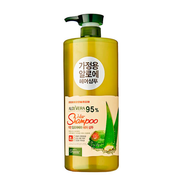 

Шампунь для волос White Organia Aloe Vera 95% Hair Shampoo, Шампунь для волос с 95% экстрактом калифорнийского алоэ вера