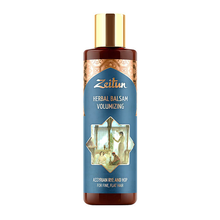 

Бальзам для волос Zeitun Herbal Balsam Volimizing, Фито-бальзам для густоты и объёма волос с хмелем и рожью