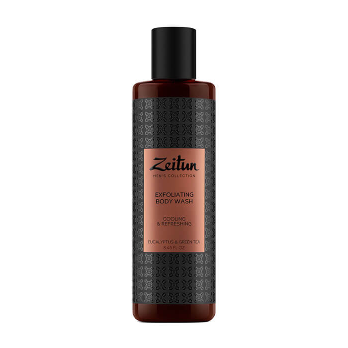 Гель-скраб для душа Zeitun Eucalyptus & Green Tea Exfoliating Body Wash