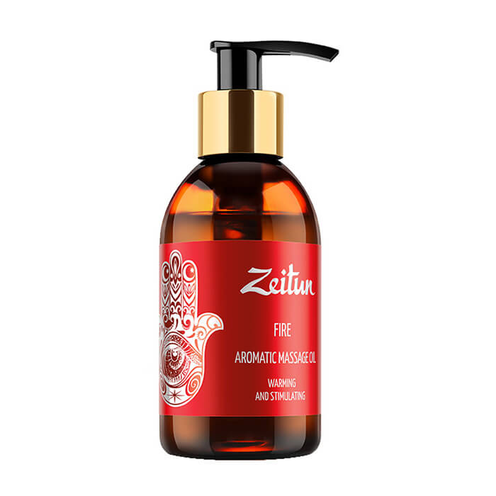 

Массажное масло Zeitun Fire Aromatic Massage Oil, Ароматическое массажное масло с имбирем и корицей