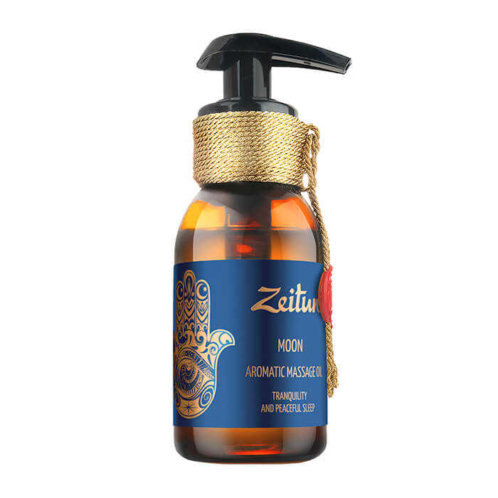 

Массажное масло Zeitun Moon Aromatic Massage Oil, Ароматическое массажное масло с лавандой и сандалом