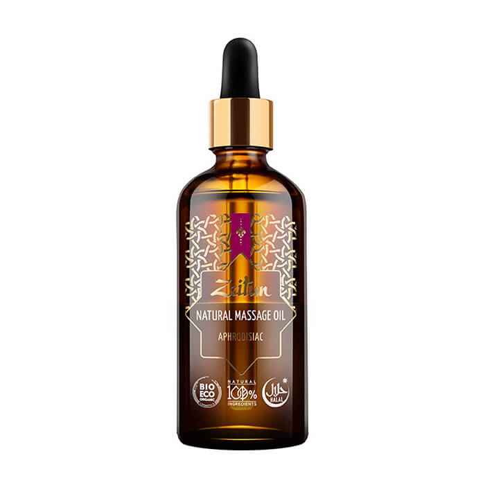 

Массажное масло Zeitun Natural Massage Oil №14 Aphrodisiac, Натуральное массажное масло с афродизиаками