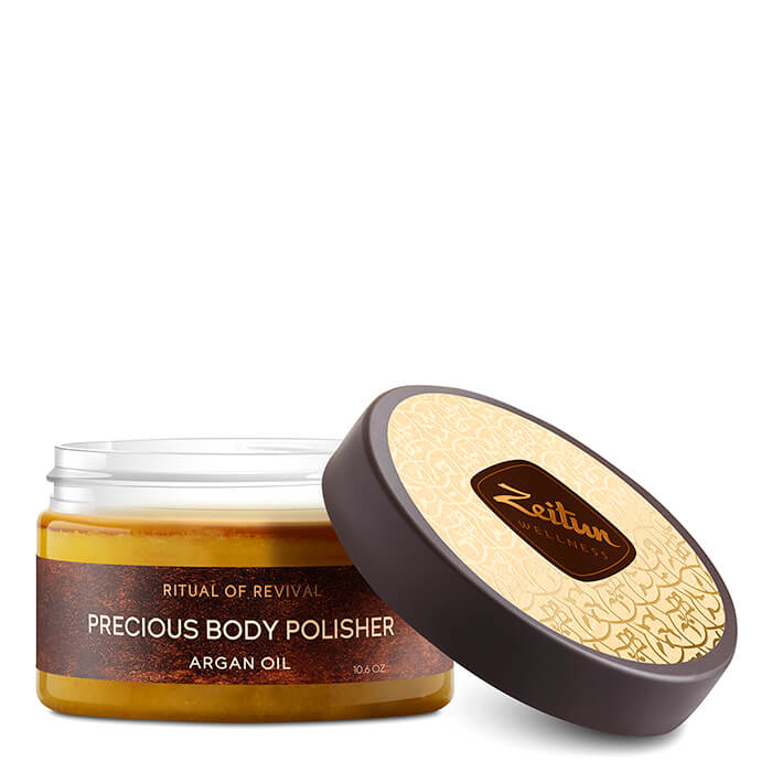 

Скраб для тела Zeitun Ritual Of Revival Precious Body Polisher - Argan Oil, Сияющий скраб для тела с органическим маслом арганы