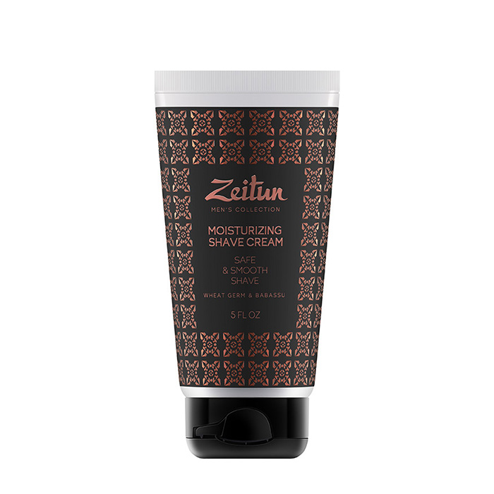 

Крем для бритья Zeitun Men's Collection Moisturizing Shave Cream, Успокаивающий смягчающий крем для бритья с экстрамягкой текстурой