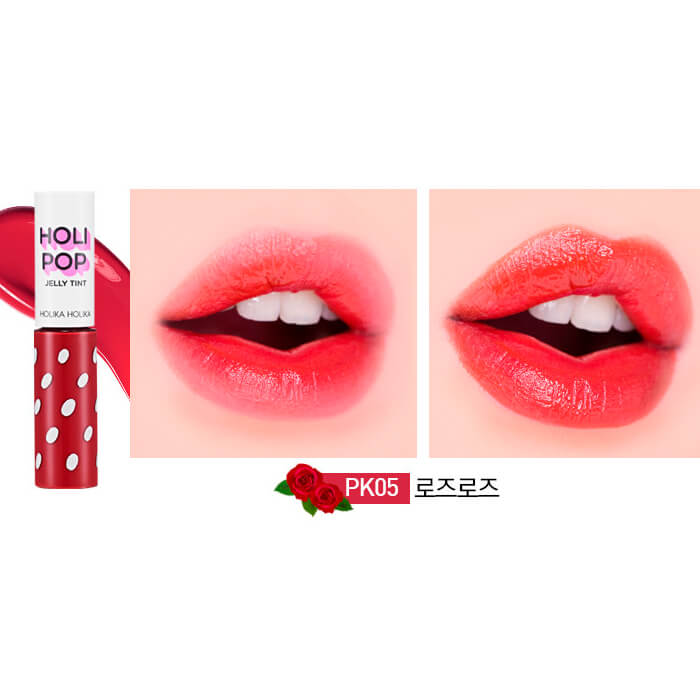 Гелевый тинт для губ Holika Holika Holi Pop Jelly Tint #PK05 Rose | Роза
